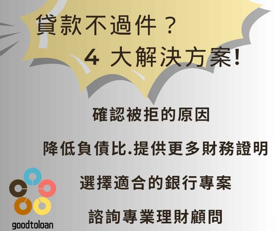 貸款審核不過?9大常見原因與解決方法一次解析! 2 2 1
