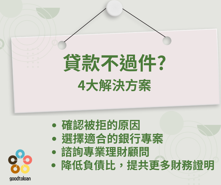 貸款審核不過9大原因