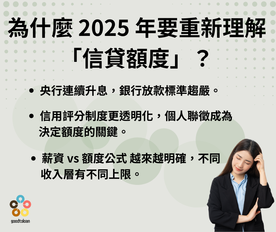 為什麼2025年要重新理解信貸額度