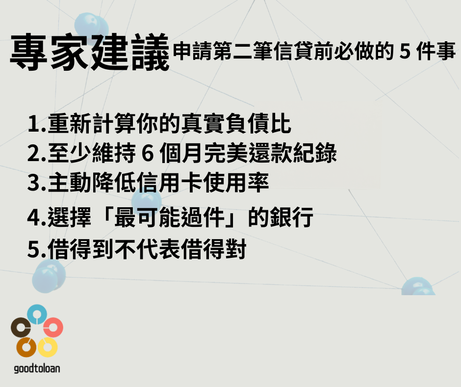有信貸還能再辦第二筆3