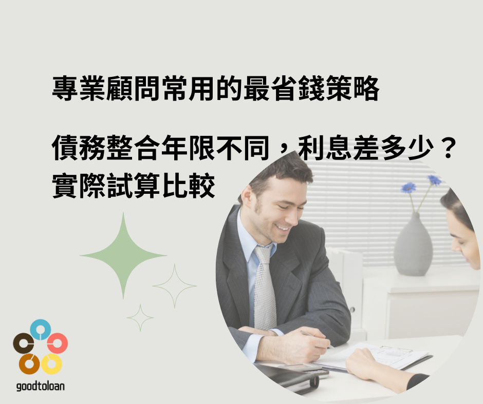 債務整合年限怎麼選?專業顧問教你少還好幾萬 1 信用卡費